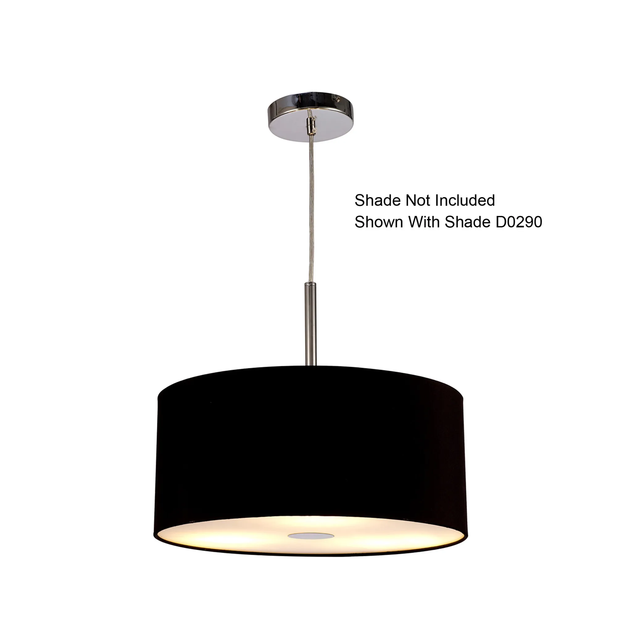 Baymont Pendant 3 Light Polished Chrome D0339  Deco Baymont PC